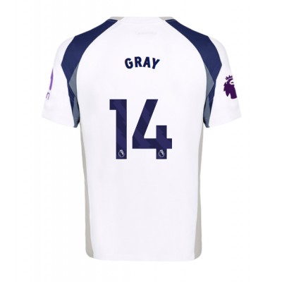 Moški Nogometni dresi Tottenham Hotspur Archie Gray #14 Domači 2025-26 Kratek Rokav Moški Nogometni dresi Tottenham Hotspur Archie Gray #14 Domači 2025-26 Kratek Rokav